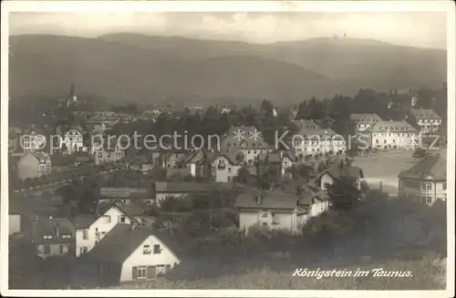 Koenigstein Taunus  Kat. Koenigstein im Taunus