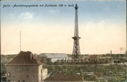 Funkturm Berlin Ausstellungsgelaende Kat. Bruecken