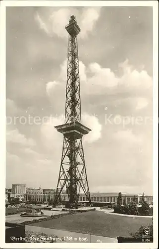 Funkturm Berlin  Kat. Bruecken