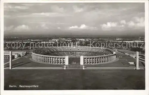 Stadion Berlin Reichssportfeld Kat. Sport