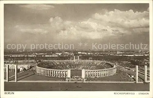 Stadion Reichssportfeld Berlin Kat. Sport