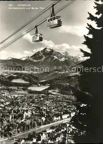 Seilbahn Innsbruck Nordkettenbahn Serles-Tirol / Bahnen /