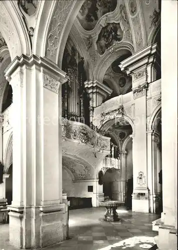 Kirchenorgel Basilika Niederaltaich  Kat. Musik