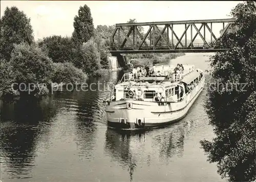 Schiffe Touristenkabinenschiff MS Spree Weisse Flotte  Kat. Schiffe