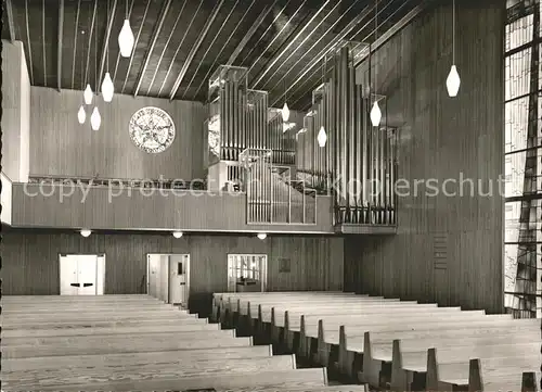 Kirchenorgel Schuke Orgel Kaiser Friedrich Gedaechtniskirche  Kat. Musik