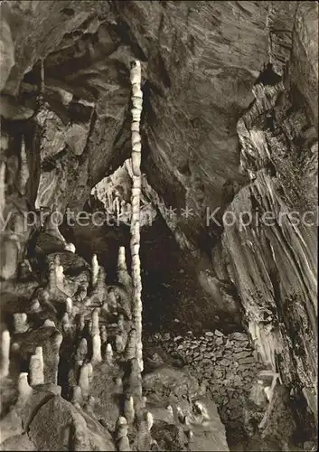 Hoehlen Caves Grottes Rubeland Hermannshoehle  Kat. Berge