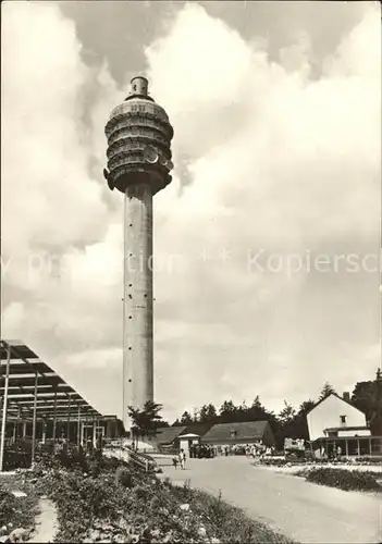 Funkturm Kyffhaeuser Fernseh Sendeturm Kulpenberg Kat. Bruecken