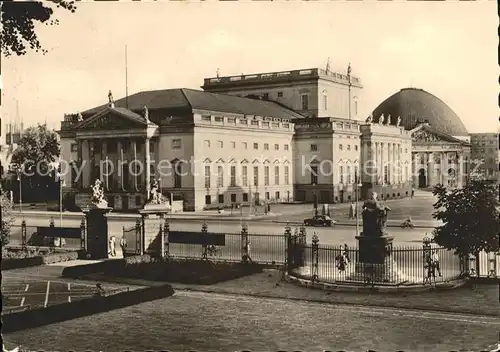 Opergebaeude Berlin Deutsche Staatsoper Kat. Gebaeude