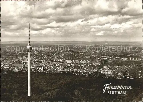 Funkturm Fernsehturm Stuttgart Kat. Bruecken