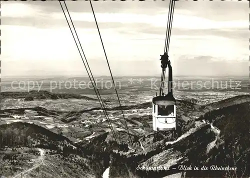 Seilbahn Schauinsland  / Bahnen /