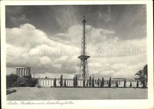 Funkturm Berlin Ausstellungshallen Kat. Bruecken