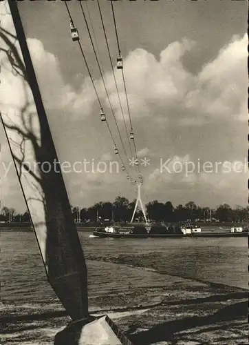 Seilbahn Koeln  / Bahnen /