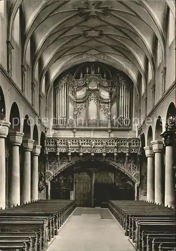 Kirchenorgel Konstanz am Bodensee Basilika  Kat. Musik