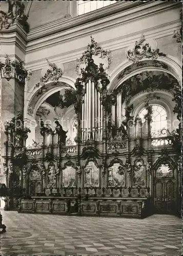 Kirchenorgel Ottobeuren Basilika Kat. Musik