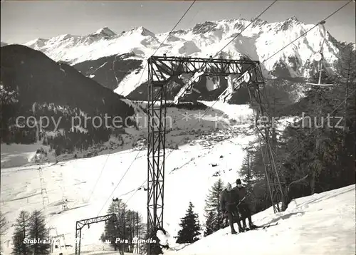 Skifahren Skilift Piz Mondin Kat. Sport