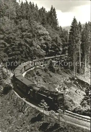 Harzquerbahn Lokomotive Kat. Bergbahn