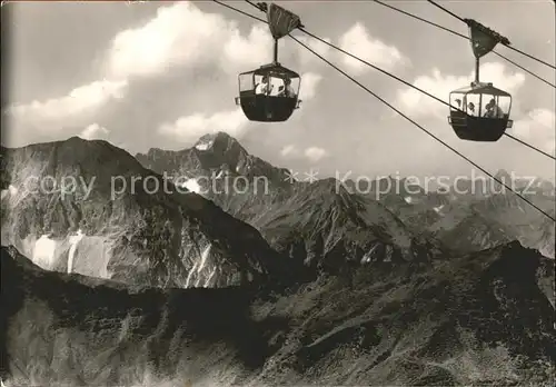 Seilbahn Kleinwalsertal Riezlern  / Bahnen /