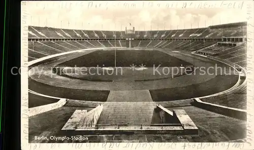 Stadion Berlin Olympia Stadion Kat. Sport