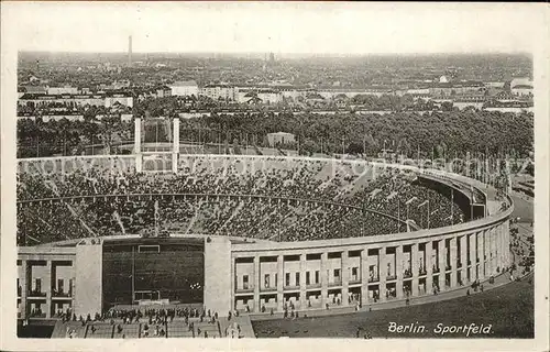 Stadion Berlin Sportfeld  Kat. Sport