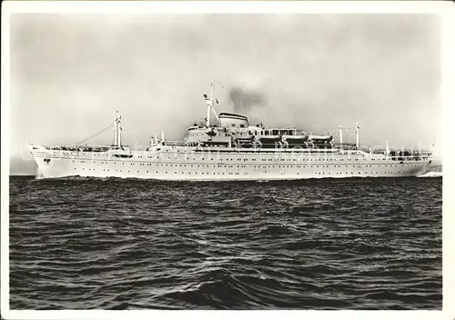 Dampfer Oceanliner M V Victoria Asia Lloyd Triestino Kat. Schiffe