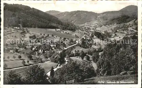 Schwarzwald Hinter  Seebach Kat. Regionales