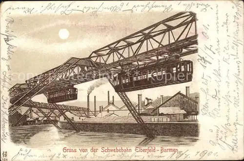 Schwebebahn Wuppertal  Kat. Bahnen