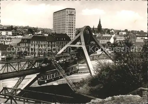 Schwebebahn Wuppertal Elberfeld  Kat. Bahnen