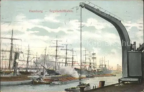 Segelschiffe Hamburg Hafen  Kat. Schiffe