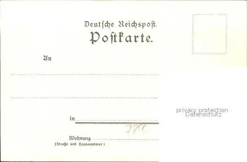 Kley Freiburg i. Br. Kaufhaus Nr. 37 Kat. Kuenstlerlitho