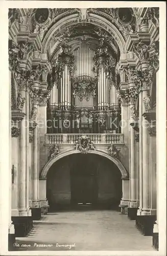 Kirchenorgel Passau Dom  Kat. Musik