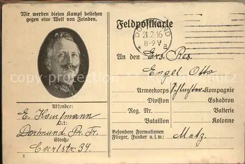 Wilhelm II  Kat. Persoenlichkeiten