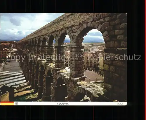 Bruecken Bauwerke Acueducto roemische Aquaedukt Segovia Kat. Bruecken