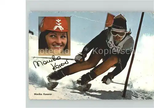 Persoenlichkeiten Monika Kaserer Ski  Kat. Persoenlichkeiten