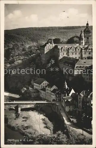 Weilburg Lahn Fliegeraufnahme Kat. Weilburg