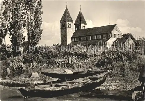 Insel Reichenau Niederzell mit St.Peter u.Paul Kirche Kat. Reichenau