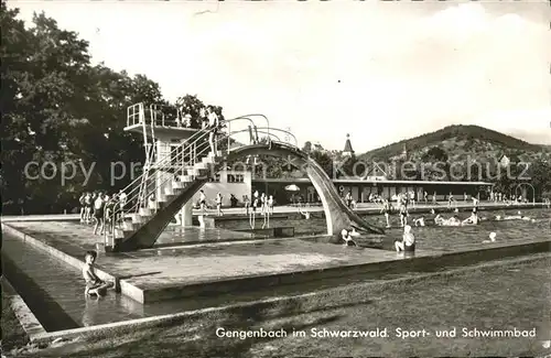 Gengenbach Schwimmbad Kat. Gengenbach
