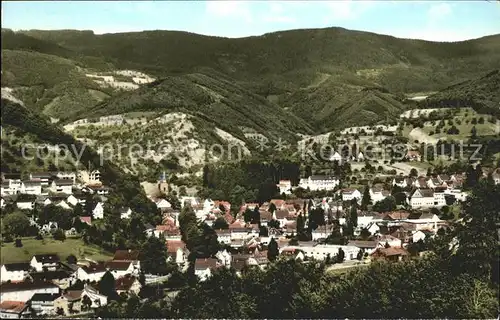 Oppenau Gesamtansicht Luftkurort Schwarzwald Kat. Oppenau