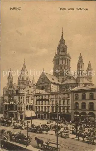 Mainz Rhein Dom Hoefchen / Mainz Rhein /Mainz Stadtkreis