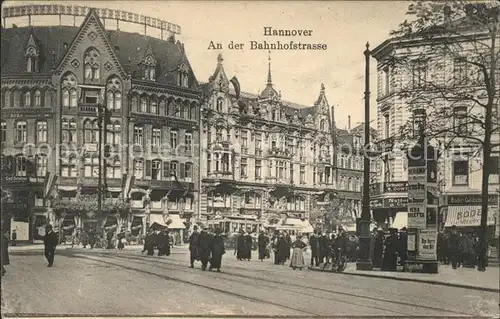 Hannover An der Bahnhofstrasse Kat. Hannover