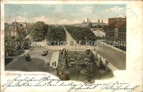 Hannover Herrenhaeuser Allee Kat. Hannover