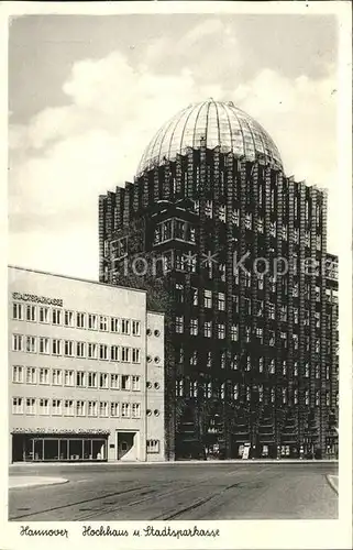 Hannover Hochhaus Stadtsparkasse Kat. Hannover