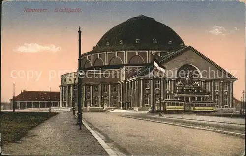 Hannover Stadthalle Strassenbahn Kat. Hannover