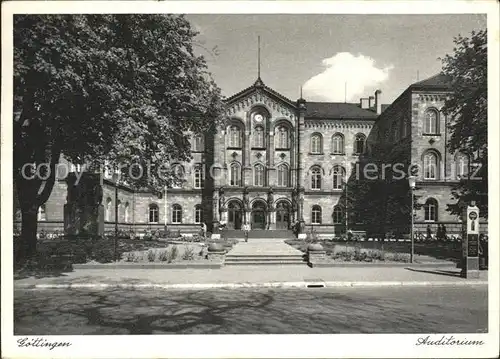 Goettingen Niedersachsen Auditorium Maximum Denkmal Universitaetsstadt / Goettingen /Goettingen LKR