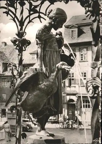 Goettingen Niedersachsen Gaenseliesel Brunnen / Goettingen /Goettingen LKR