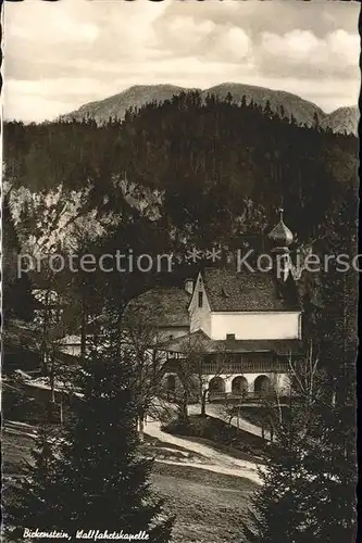 Birkenstein Wallfahrtskapelle Kat. Fischbachau