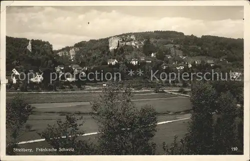 Streitberg Oberfranken Panorama Kat. Wiesenttal