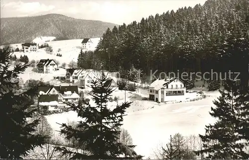 Willingen Sauerland Panorama im Schnee / Willingen (Upland) /Waldeck-Frankenberg LKR