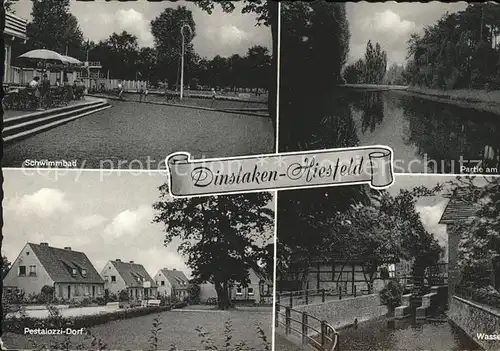 Hiesfeld Pestalozzi Dorf Schwimmbad Kat. Dinslaken
