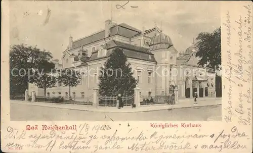Bad Reichenhall Koenigliches Kurhaus Kat. Bad Reichenhall
