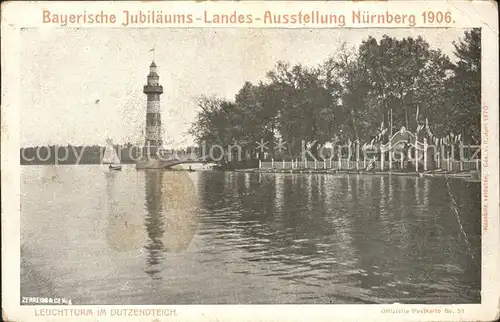 Nuernberg Bayerische Jubilaeums Landes Ausstellung Leuchtturm Kat. Nuernberg